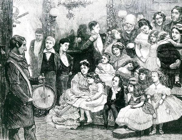 Punch in the Drawing Room, 1871 (engraving)