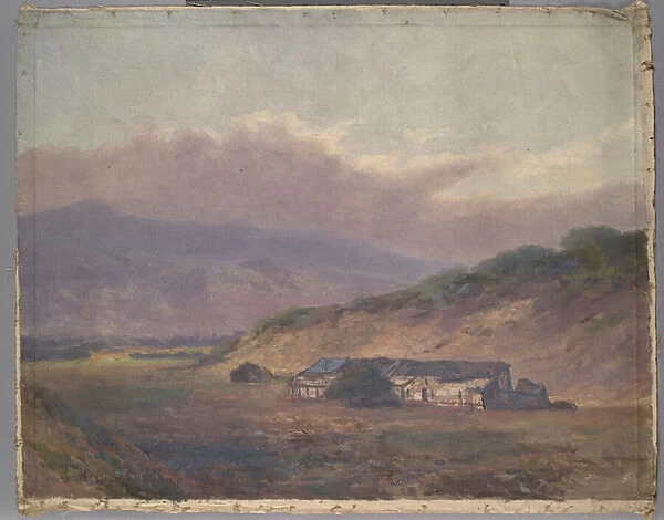 Purisima Mission, c. 1885-95 (oil on canvas)