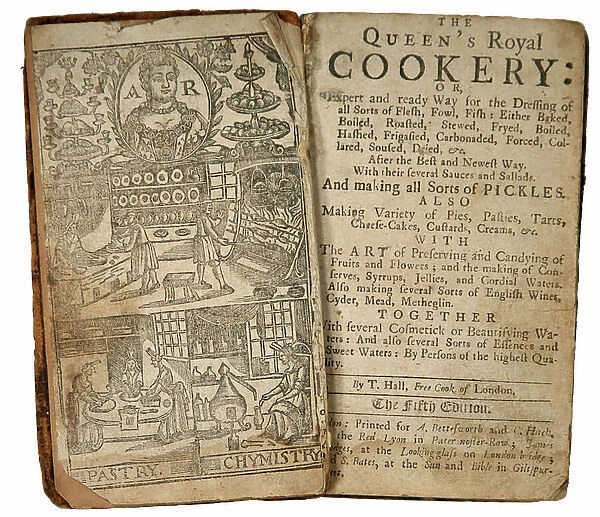 The Queens Royal Cookery Book English about 1700