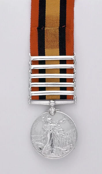 Queens South Africa Medal, Private Robert John Cross, 109th (Yorkshire Hussars) Company, 3rd Battalion Imperial Yeomanry (metal)