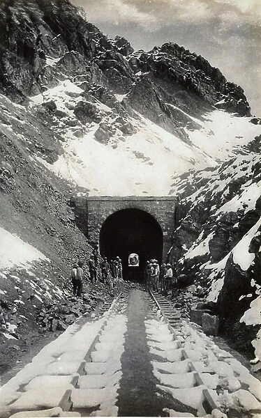 Railway stretch near Lima, Peru
