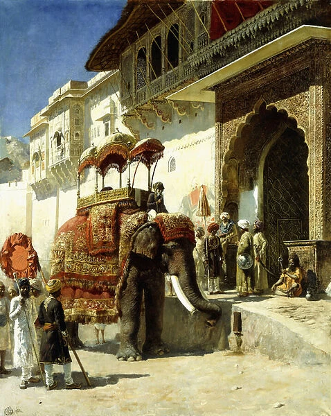 The Rajahs Favourite, 1884-89 (oil on canvas)