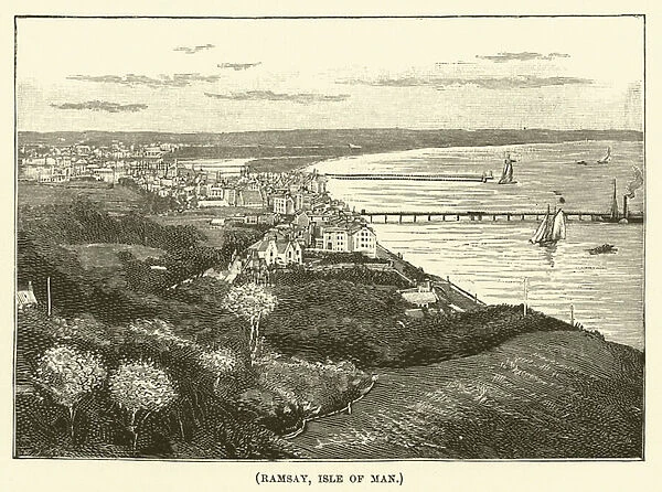 Ramsay, Isle of Man (engraving)