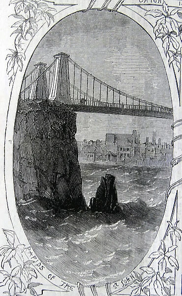 Rapids of River St John, 1860