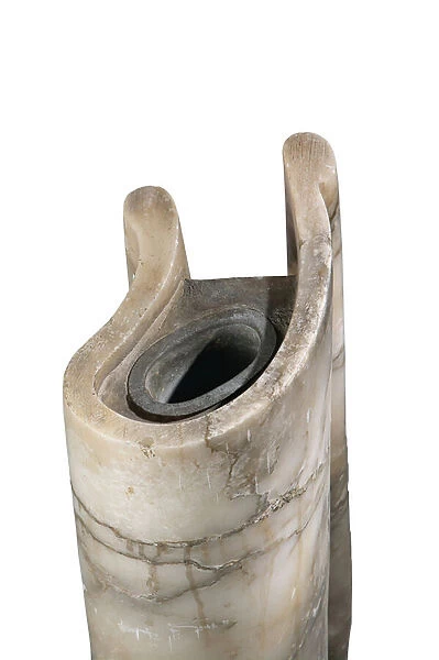 Rare Grand Vase PF213, c. 1930 (alabaster & zinc) (see also 2657720-6)