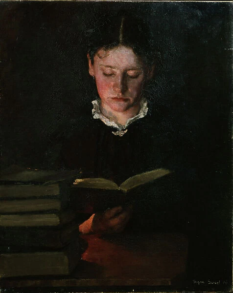 Reading woman, 1896 (painting)