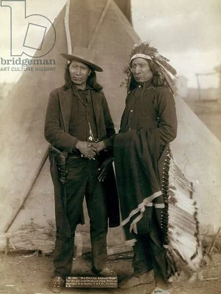 Red Cloud and American Horse, 1891 (b  /  w photo)