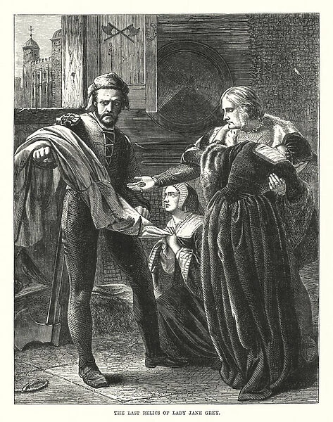 The Last Relics of Lady Jane Grey (engraving)