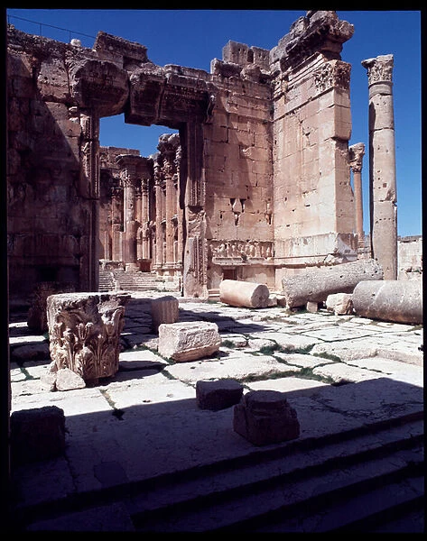 Remains of the temple of Bacchus, 1st-2nd century