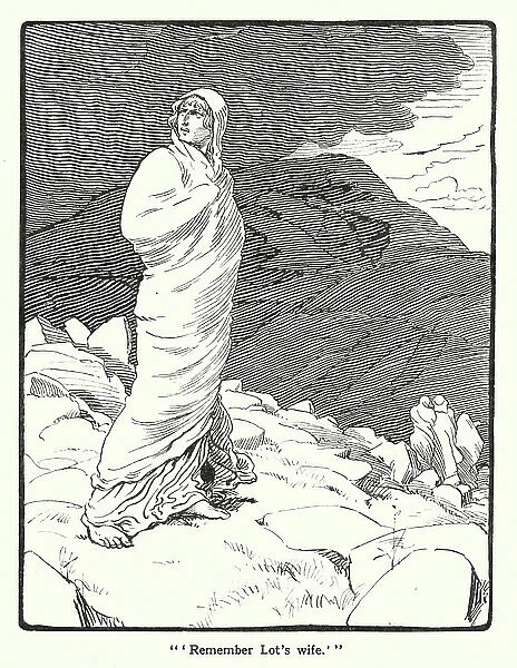 ''Remember Lot's wife'' (litho)