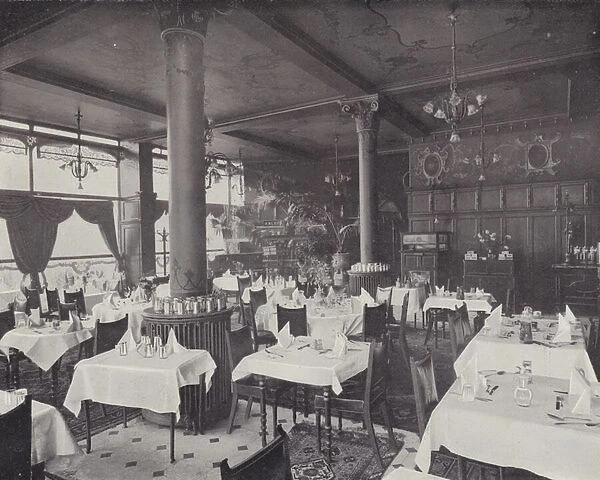 The Restaurant, Harrods (litho)