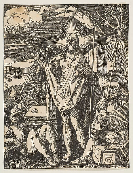 The Resurrection, from the Small Passion, c. 1510 (woodcut)