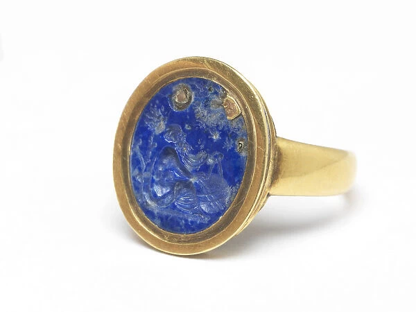 Ring (lapiz lazuli & gold)
