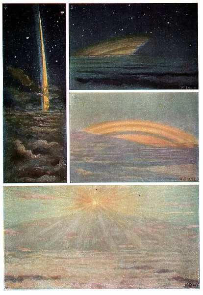 Rings of the planet Saturn, c1880 (engraving)