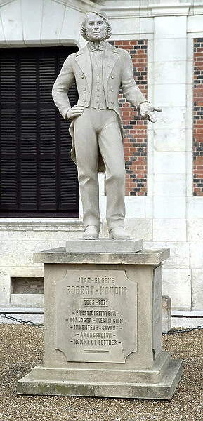 Robert Houdin (1805-1871) sculpture Blois, 1801-1899 (sculpture)