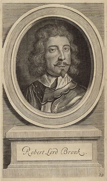 Robert Lord Brooke (engraving)