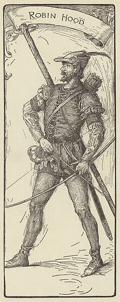 Robin Hood (litho)