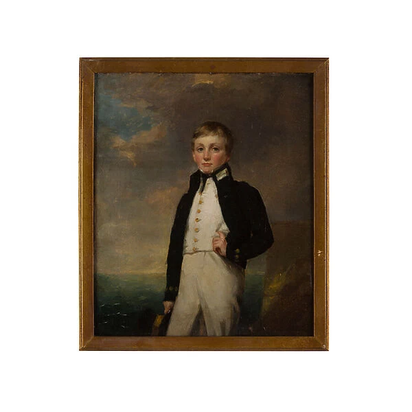 The Rolland Brothers: Robert in Naval Uniform (oil on canvas)