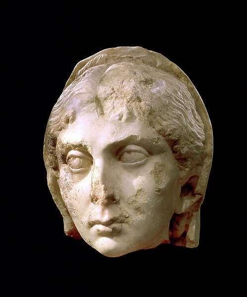 Roman bust of a woman