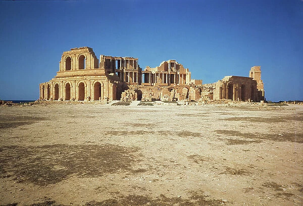 The Roman theatre, late 2nd century AD, restored 1937 (photo)