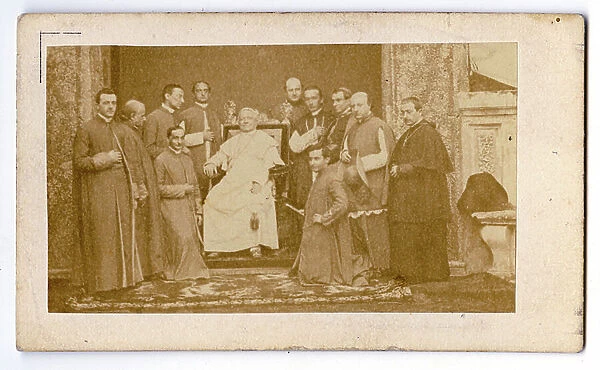 Rome, Italy, The Pope and his Government, 1860