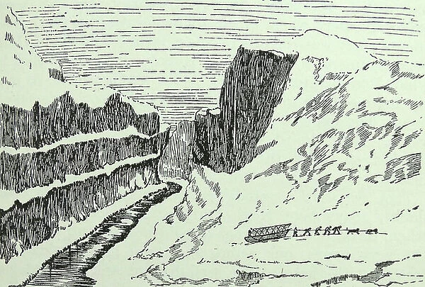 The Rosses, John and James Clark on their journey to the North Magnetic Pole, 1835
