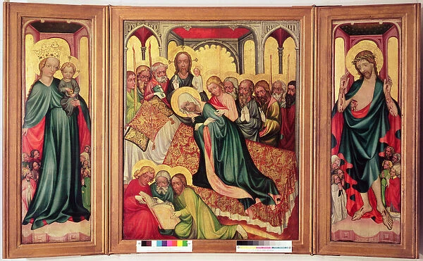 Roudnice Triptych, c. 1400-10 (tempera on panel) (see 404565 for detail)