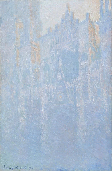 Rouen Cathedral, Portal, Morning Fog, 1892-94 (oil on canvas)