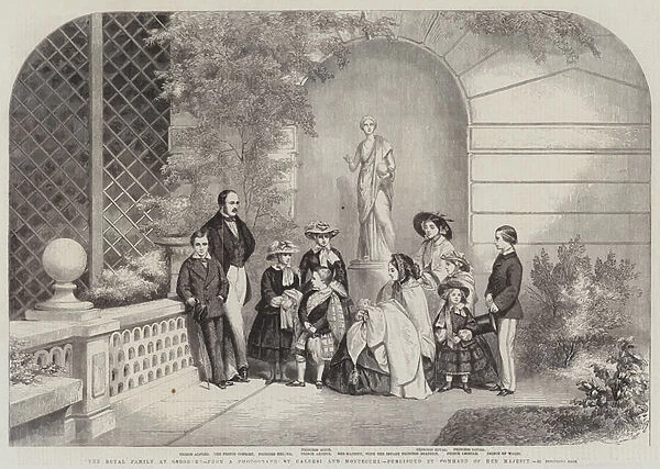 The Royal Family at Osborne (engraving)
