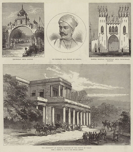 Royal Visit to India (engraving)