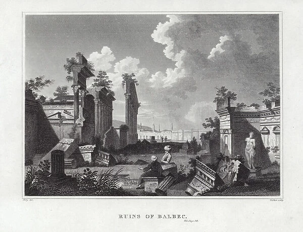 Ruins of Balbec (engraving)