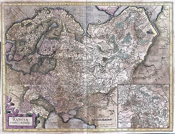 Russia (engraving, 1596)