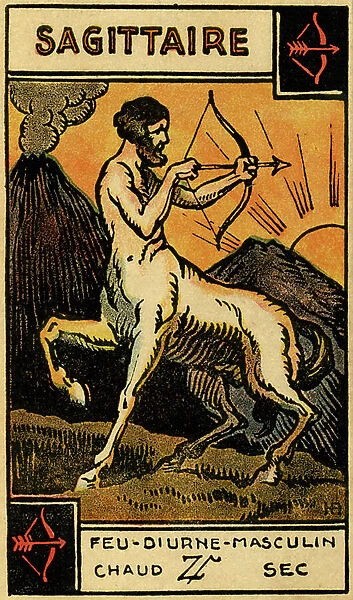 The Sagittarius (the archer), 1927 (print)