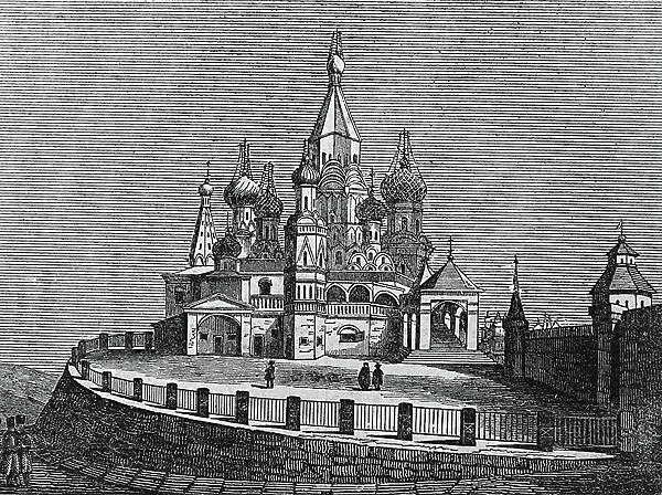 Saint Basil's Cathedral, 1850