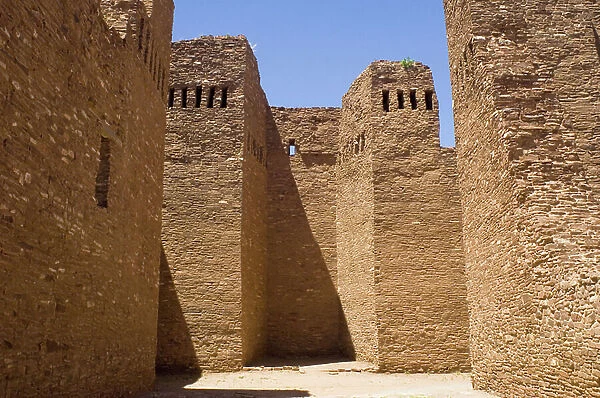 Salinas Pueblo Missions National Monument, Quarai Ruins, in New Mexico. Early 17th century Spanish Francisca (photo)