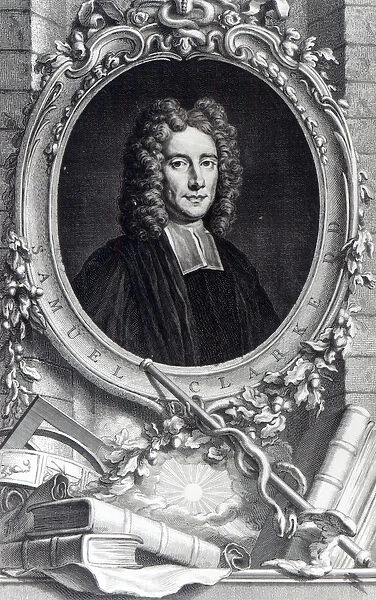 Samuel Clarke, engraved by Jacobus Houbraken, c. 1737-48 (engraving)