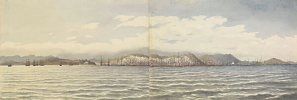 San Francisco, California, Octr 6th 1851, 1851 (watercolour)
