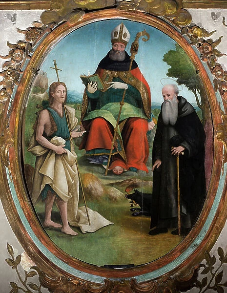 Sant'Agostino Altarpiece (Galleani altarpiece), c.1522 (tempera on panel)