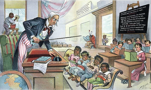 School Begins, 1899