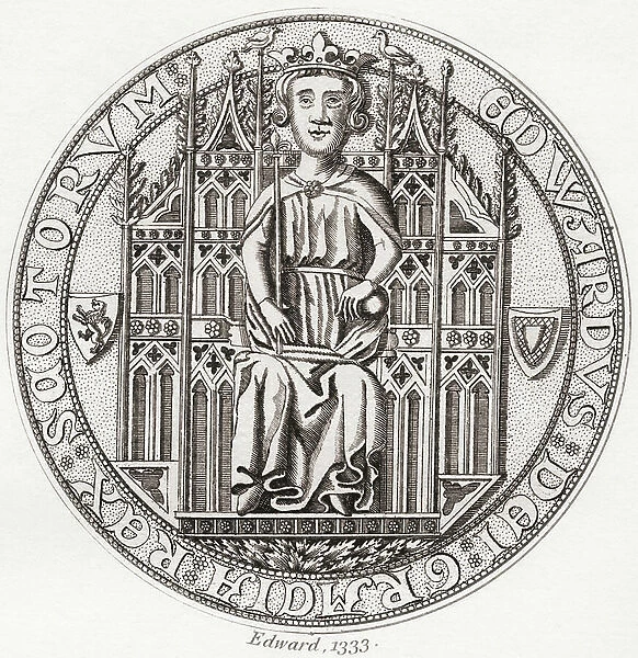 Seal of Edward Balliol, c. 1283-1367