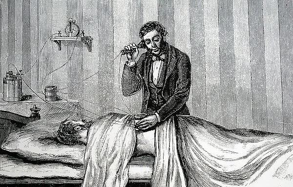 Searching for a bullet, 1850