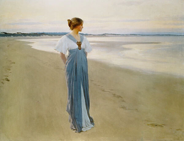 The Seashore, 1900 (oil on canvas)