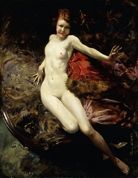 A Seductive Pose, 1931 (oil on canvas)