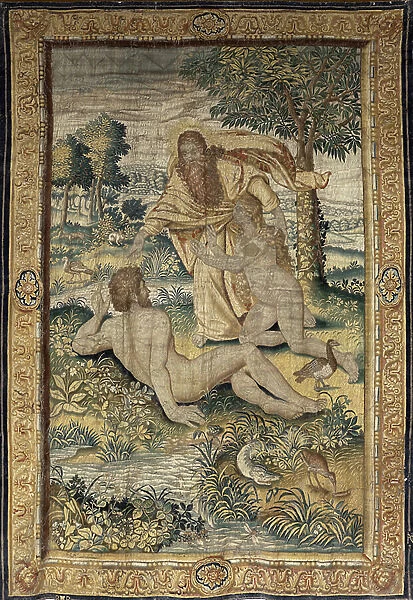 Series of the Genesis or the Creation of Man, c.1630 (silk and wool)