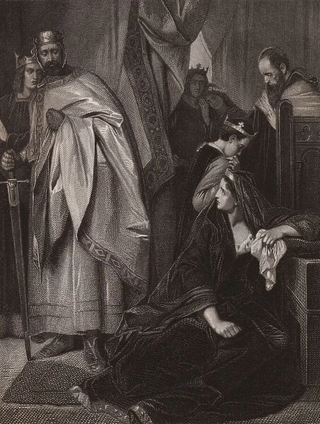 Shakespeare: King John (engraving)