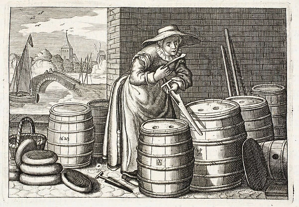A sham, illustration from Emblemata of Zinne-werk