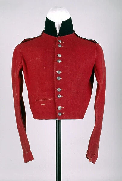 Shell jacket, other ranks, 13th (1st Somersetshire) Regiment of Foot (Prince Alberts Light Infantry), 1848 circa