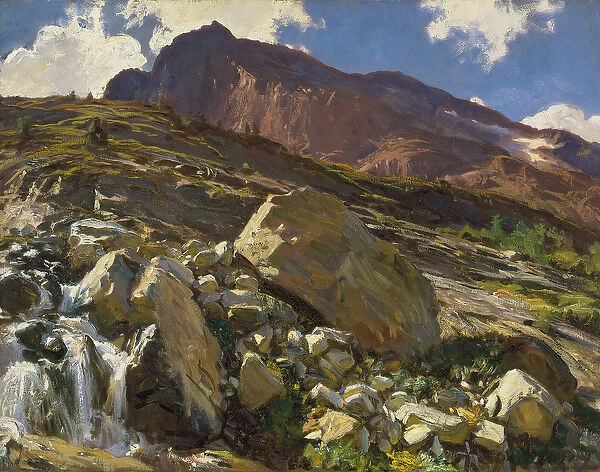 Simplon Pass, 1911 (oil on canvas)