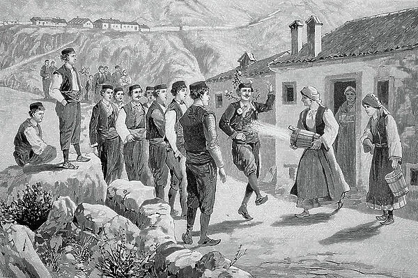 Singing and Dancing at a Rain Festival in Dalmatia