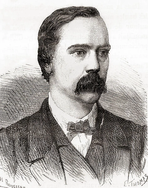 Sir Charles Tilston Bright, from Les Merveilles de la Science, published c
